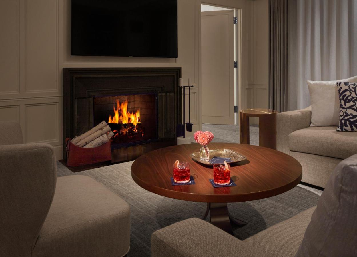 The Newbury Boston Hotel Екстериор снимка 3D rendering of a living room