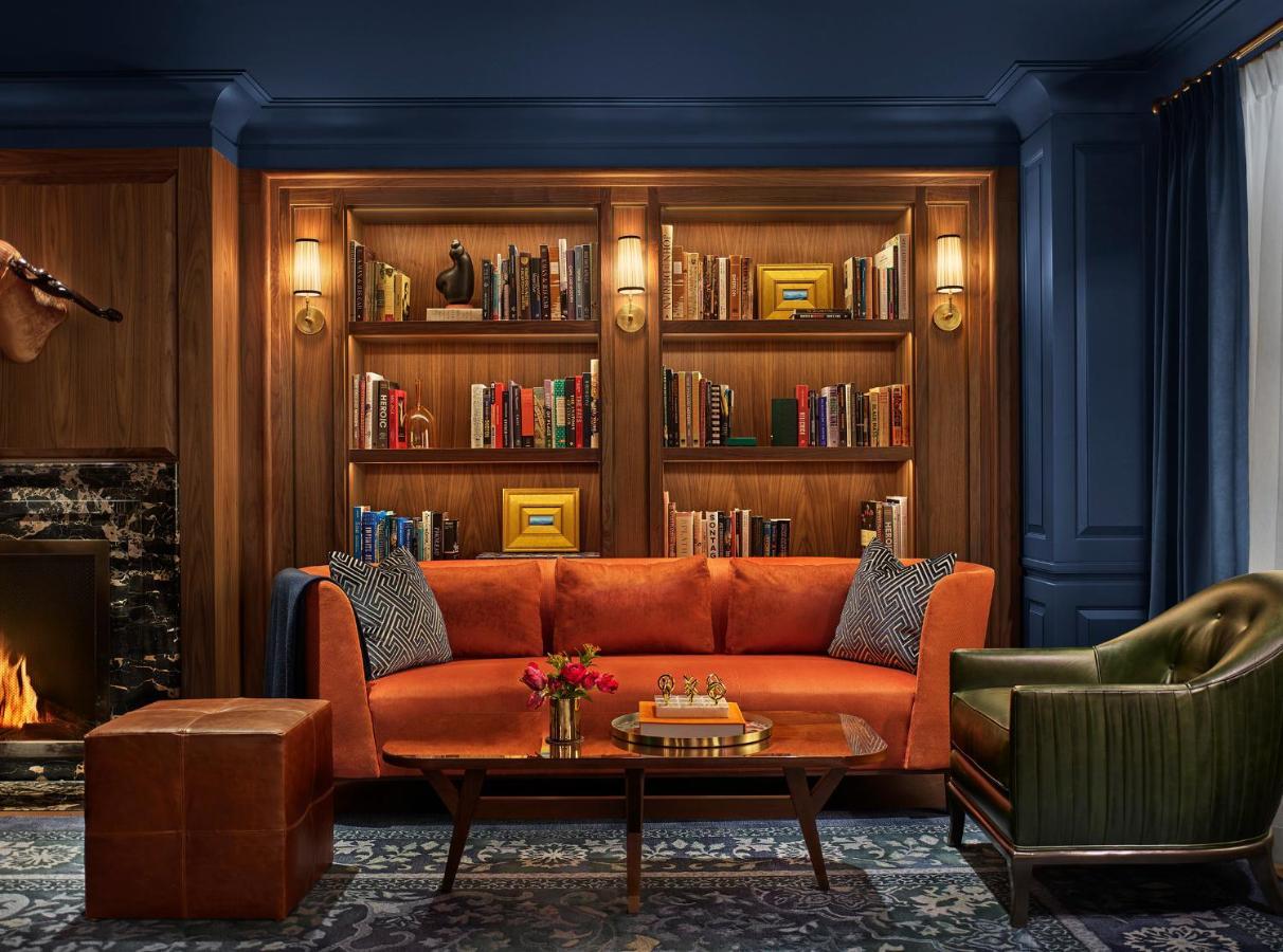 The Newbury Boston Hotel Екстериор снимка Library at The Carlyle