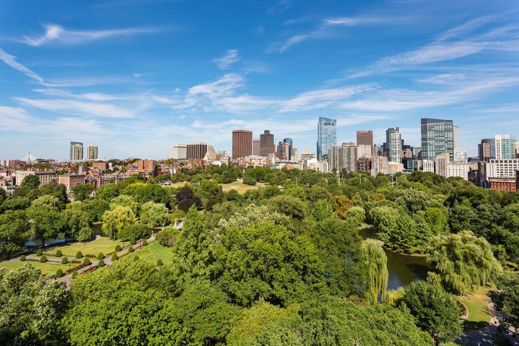 The Newbury Boston Hotel Екстериор снимка View of Boston from the Public Garden